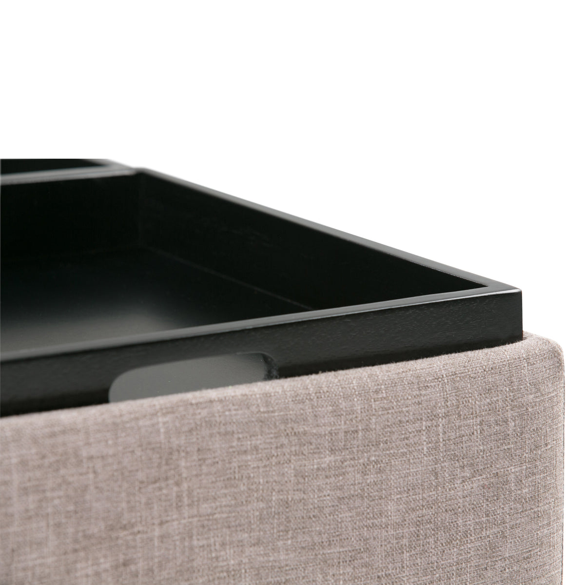 Avalon Square Coffee Table Storage Ottoman