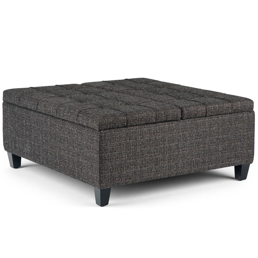 Harrison 36 Inch Wide Coffee Table Storage Ottoman