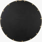 Guindarohan Gold Frame Round Mirror