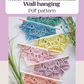 Macrame 12 inch half mandala PDF PATTERN.