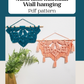 Macrame mandala pattern 'madam macrame'. Digital download.