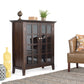 Acadian 39 Inch Wide Solid Wood Transitional Storage Cabinet