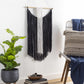 Rosebank Boho Black and White Wall Hanging - Clearance