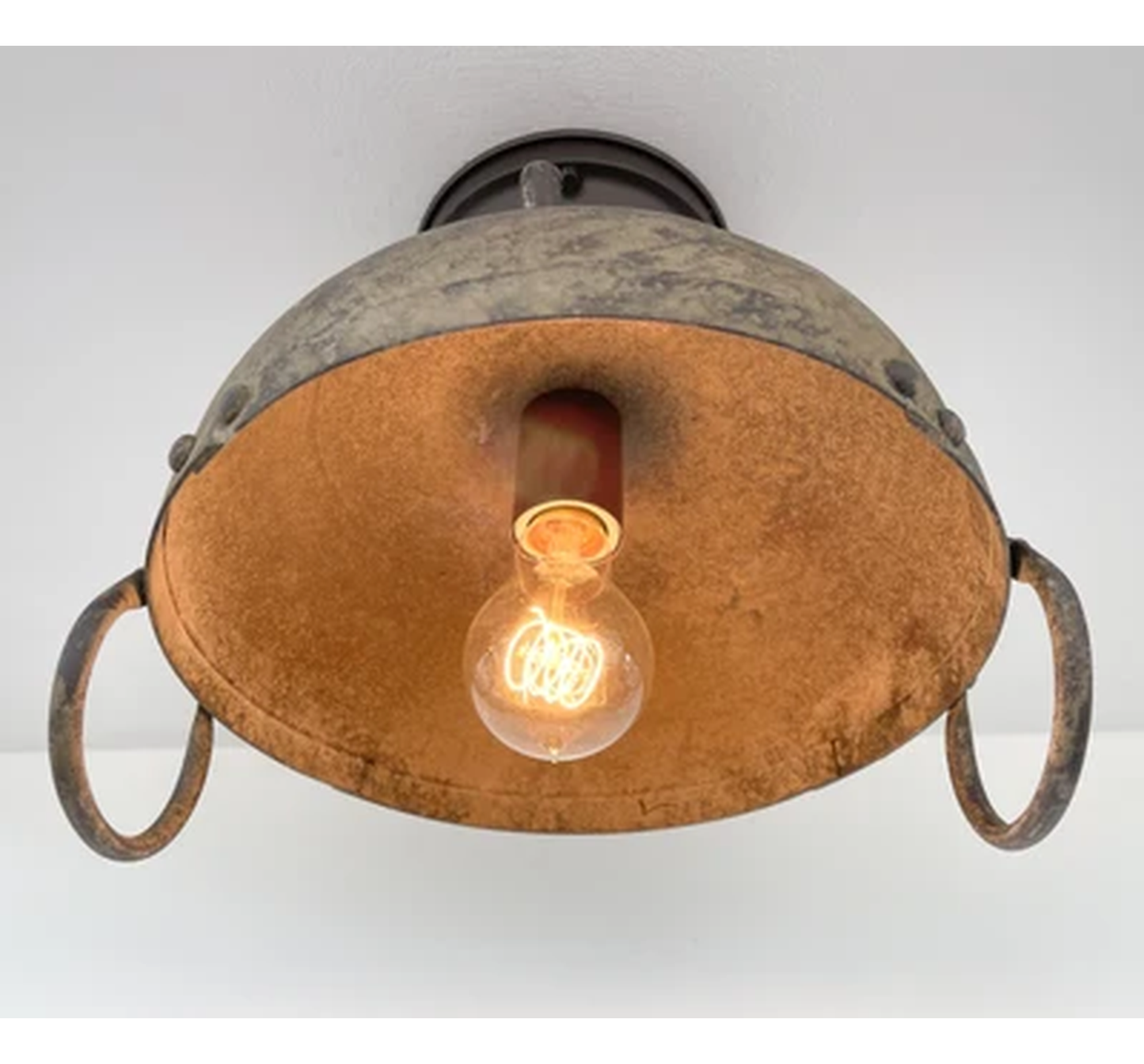 Iron Rustic Industrial Ceiling Light Fixture