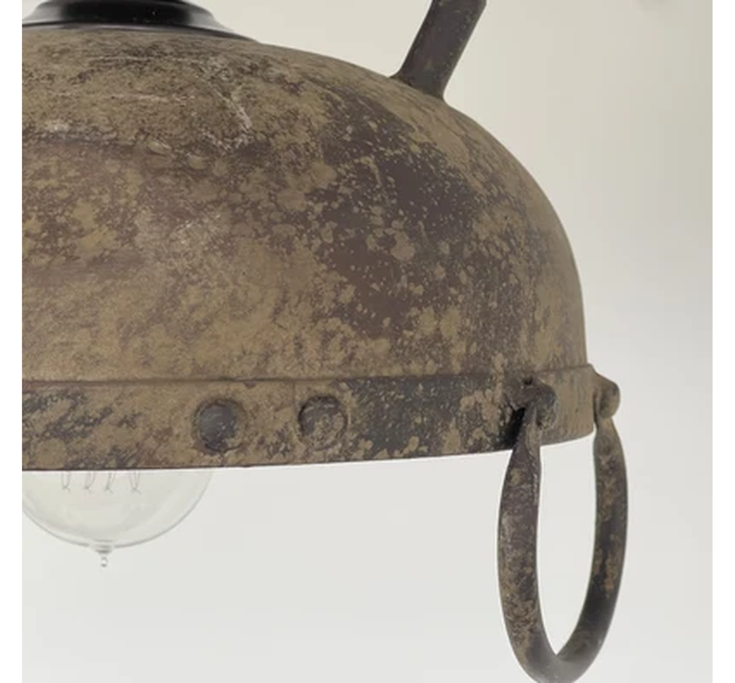 Iron Rustic Industrial Ceiling Light Fixture