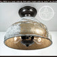 Rustic Bucket Farmhouse Light Fixture
