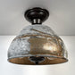 Rustic Bucket Farmhouse Light Fixture