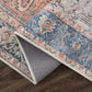 Rosman Distressed Washable Area Rug