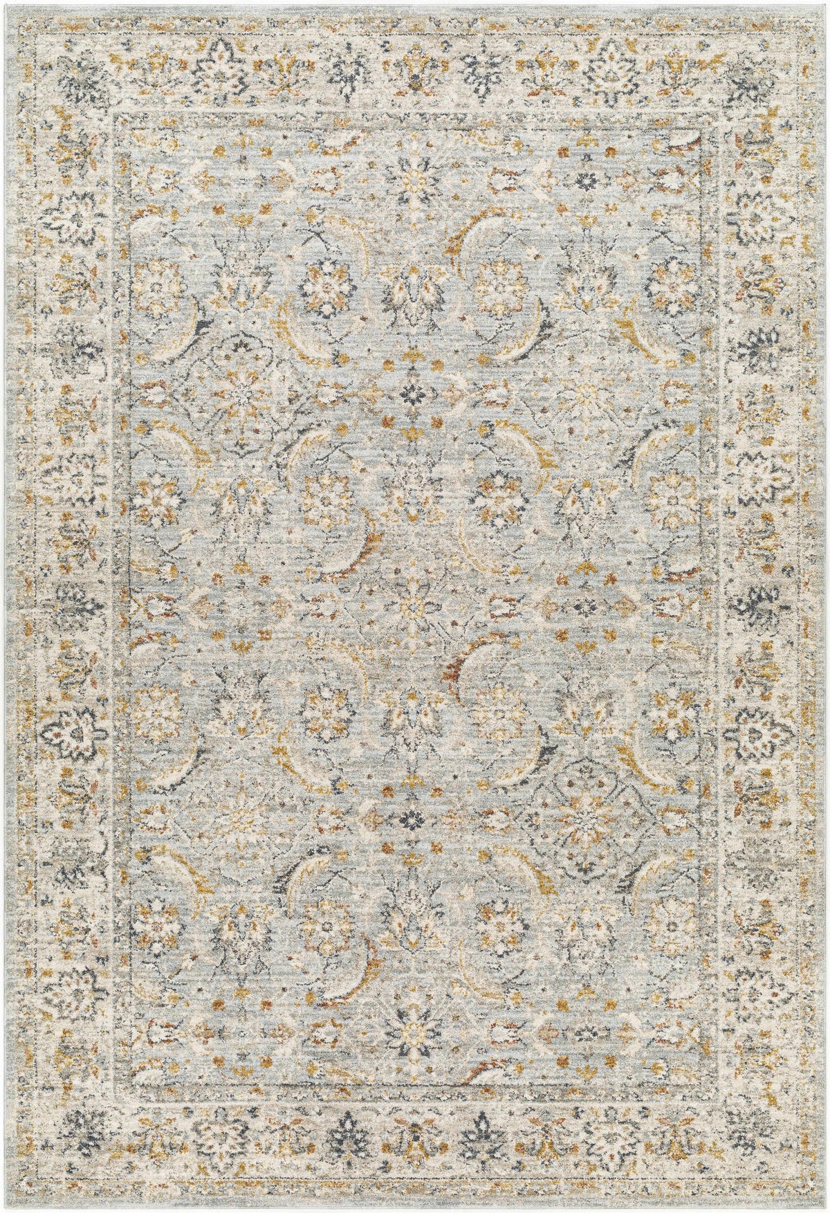 Jeven Blue Area Rug - Clearance