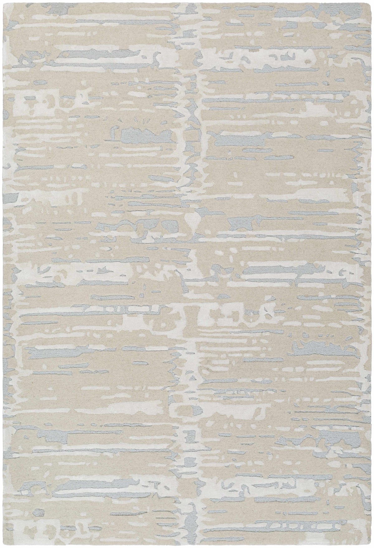 Kadin Cream Abstract Area Rug - Clearance