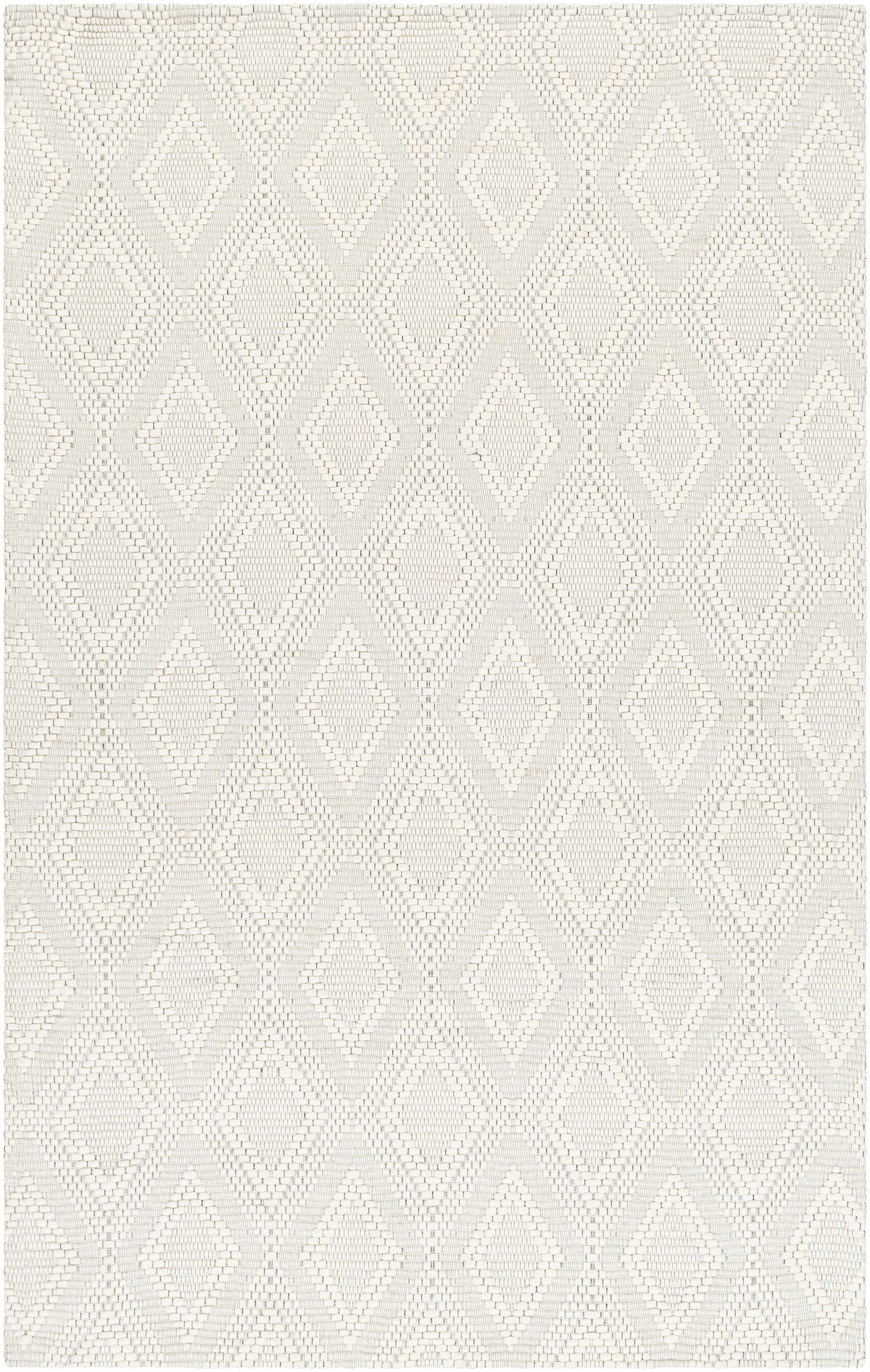 Kasib Cream Hand Woven Area Rug - Clearance