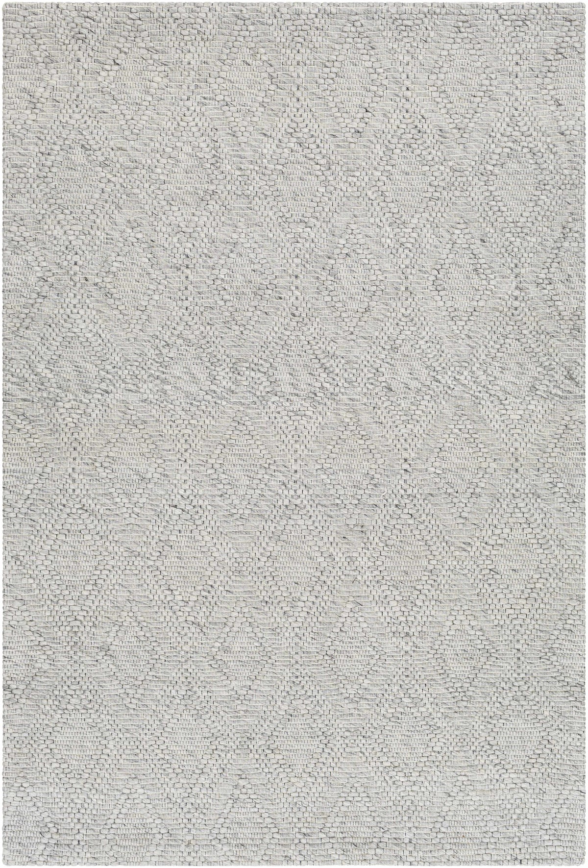 Kasib Gray Hand Woven Area Rug - Clearance
