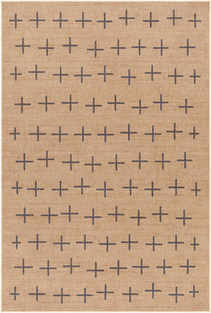 Haimi Black Washable Jutely Rug - Clearance