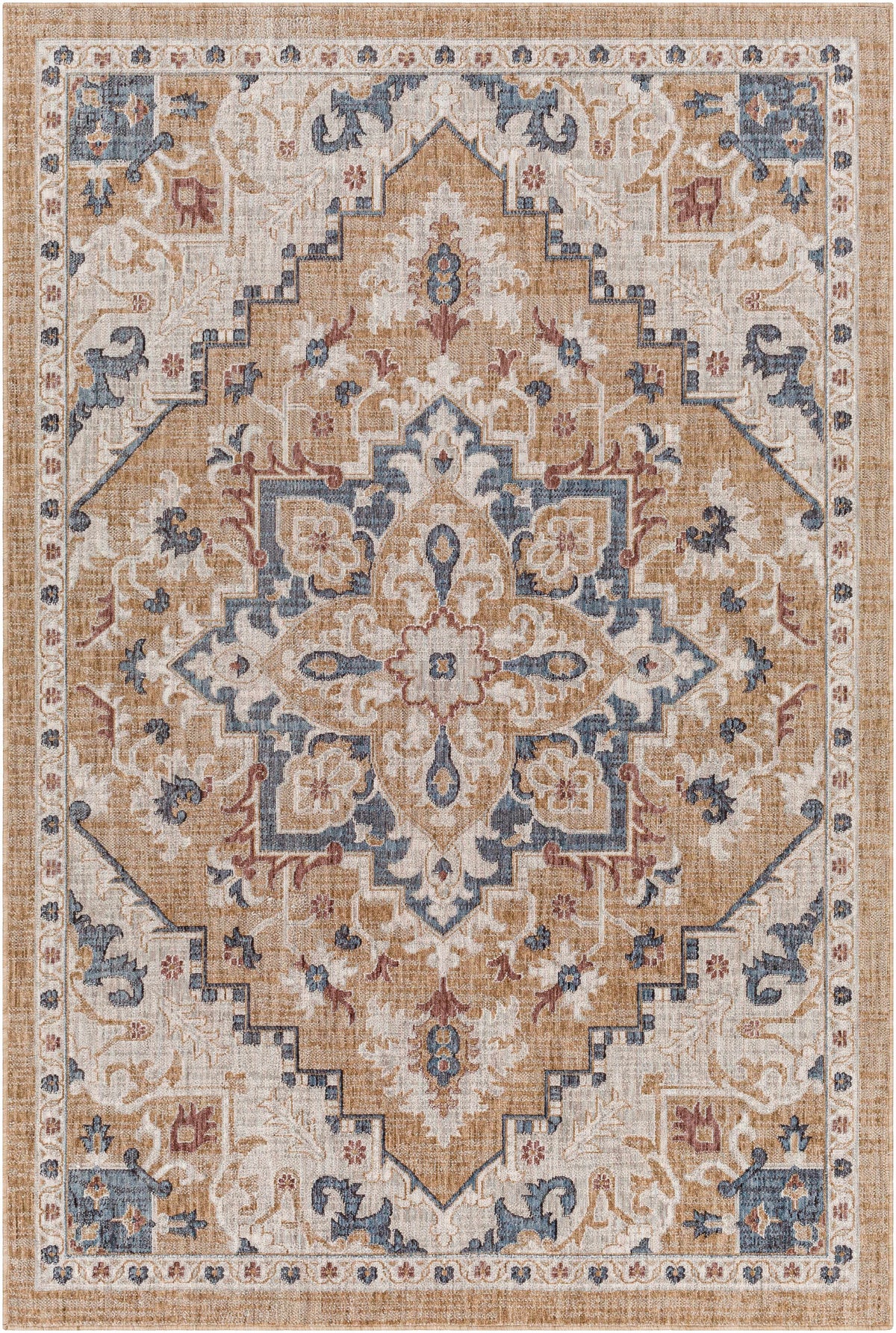 Lewa Beige Outdoor Area Rug - Clearance