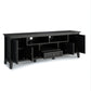 Warm Shaker 72 Inch Wide Solid Wood TV Stand