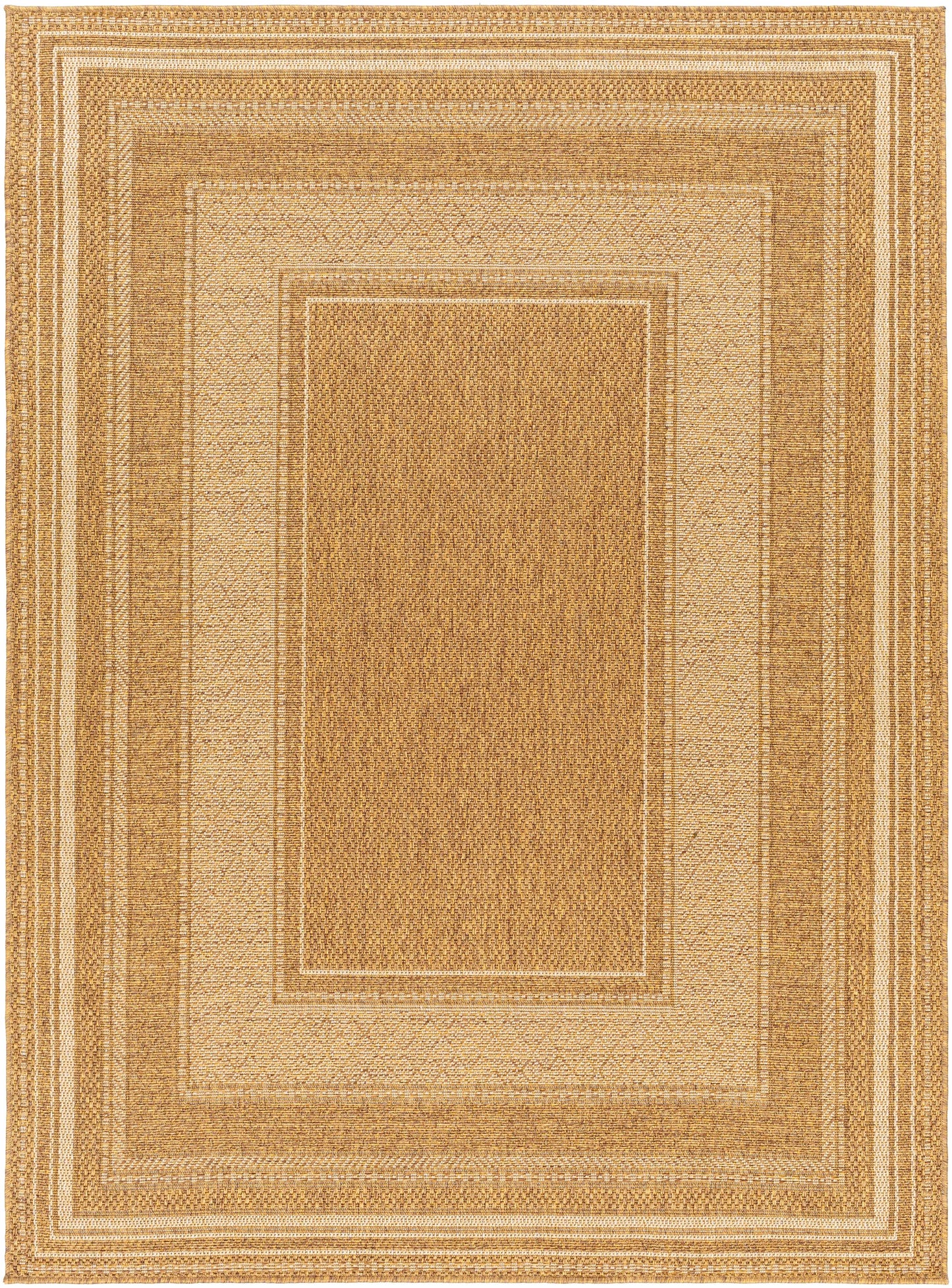 Chael Flatweave Faux Jute Outdoor Rug