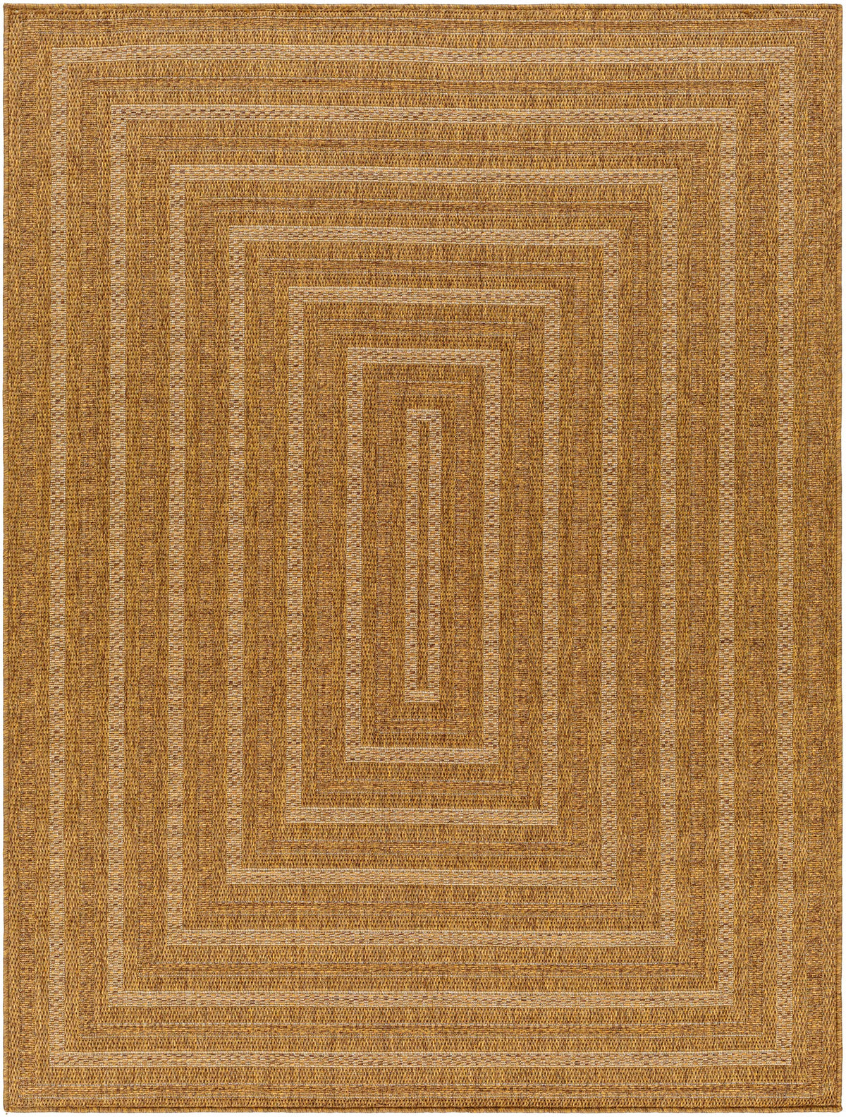 Dyami Flatweave Faux Jute Outdoor Rug