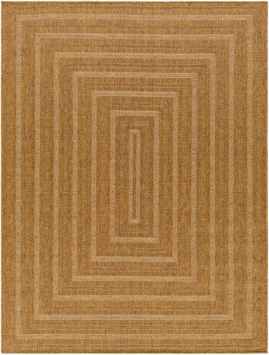 Dyami Flatweave Faux Jute Outdoor Rug