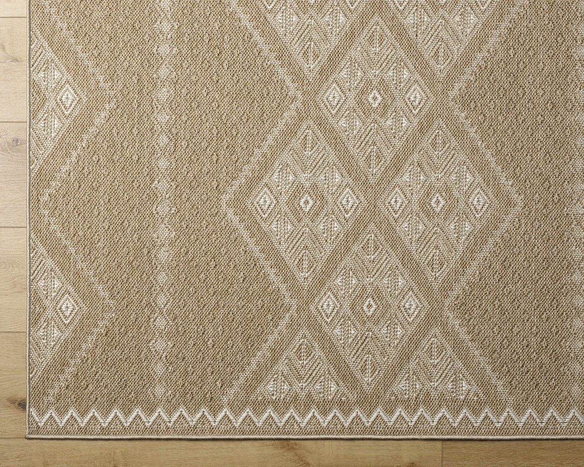 Olina Flatweave Faux Jute Outdoor Rug