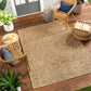 Prem Flatweave Faux Jute Outdoor Rug