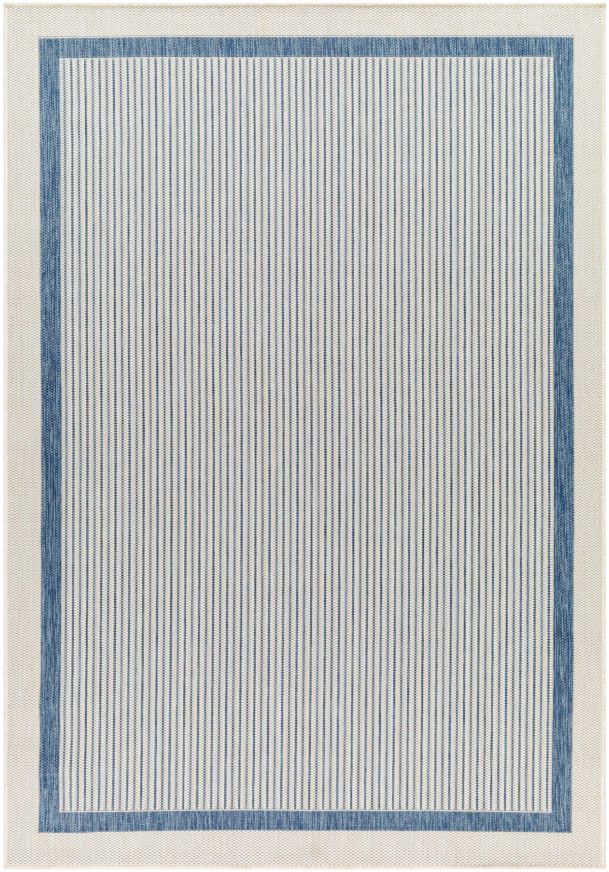 Hevel Blue Outdoor Area Rug - Clearance