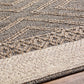 Beige Charcoal Areli Outdoor Area Rug