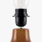 Wokila Tan Solid Ceramic Table Lamp