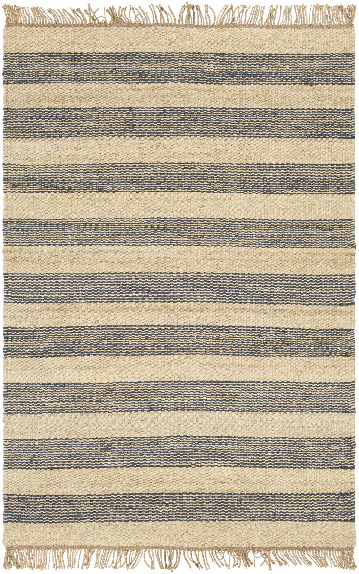 Stapleford Striped Jute Carpet - Clearance