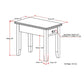 Artisan Narrow Side Table - Russet