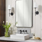 Sustinente Black Carved Mirror
