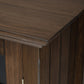 Bedford 39 Inch Wide Solid Wood Medium Storage Cabinet in Rustic