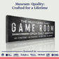 Family Game Room Sign