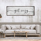 Get Cozy Canvas Wall Art