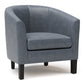 Austin 30 Inch Wide Tub Chair in Stone