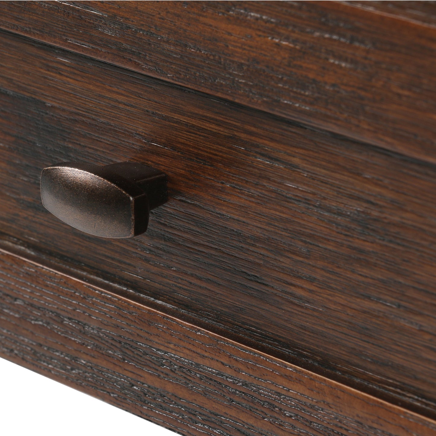 Warm Shaker Solid Wood 20 Inch Wide Transitional End Table