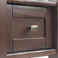 Warm Shaker Solid Wood Transitional Narrow Side Table