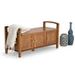 Warm Shaker 44" Wide Solid Wood Entryway Storage Bench