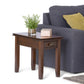 Artisan Narrow Side Table - Russet
