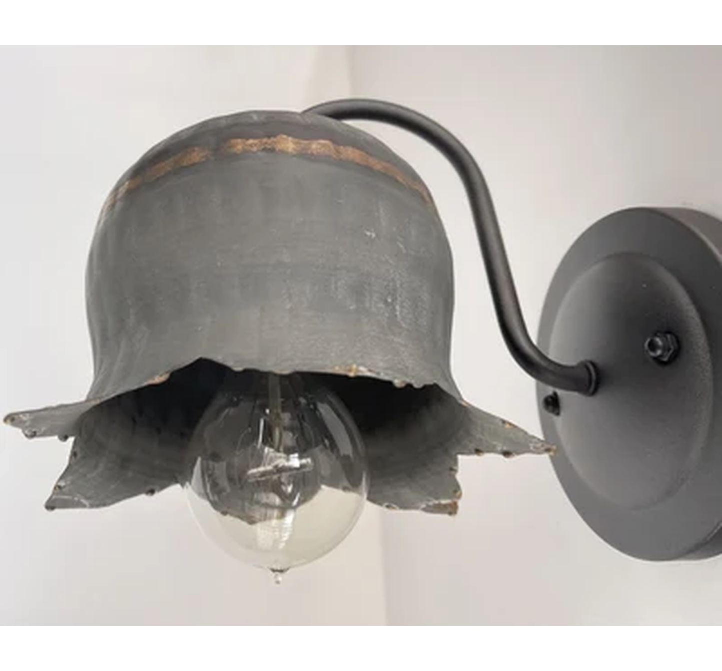 Lotus Farmhouse Wall Sconce Light