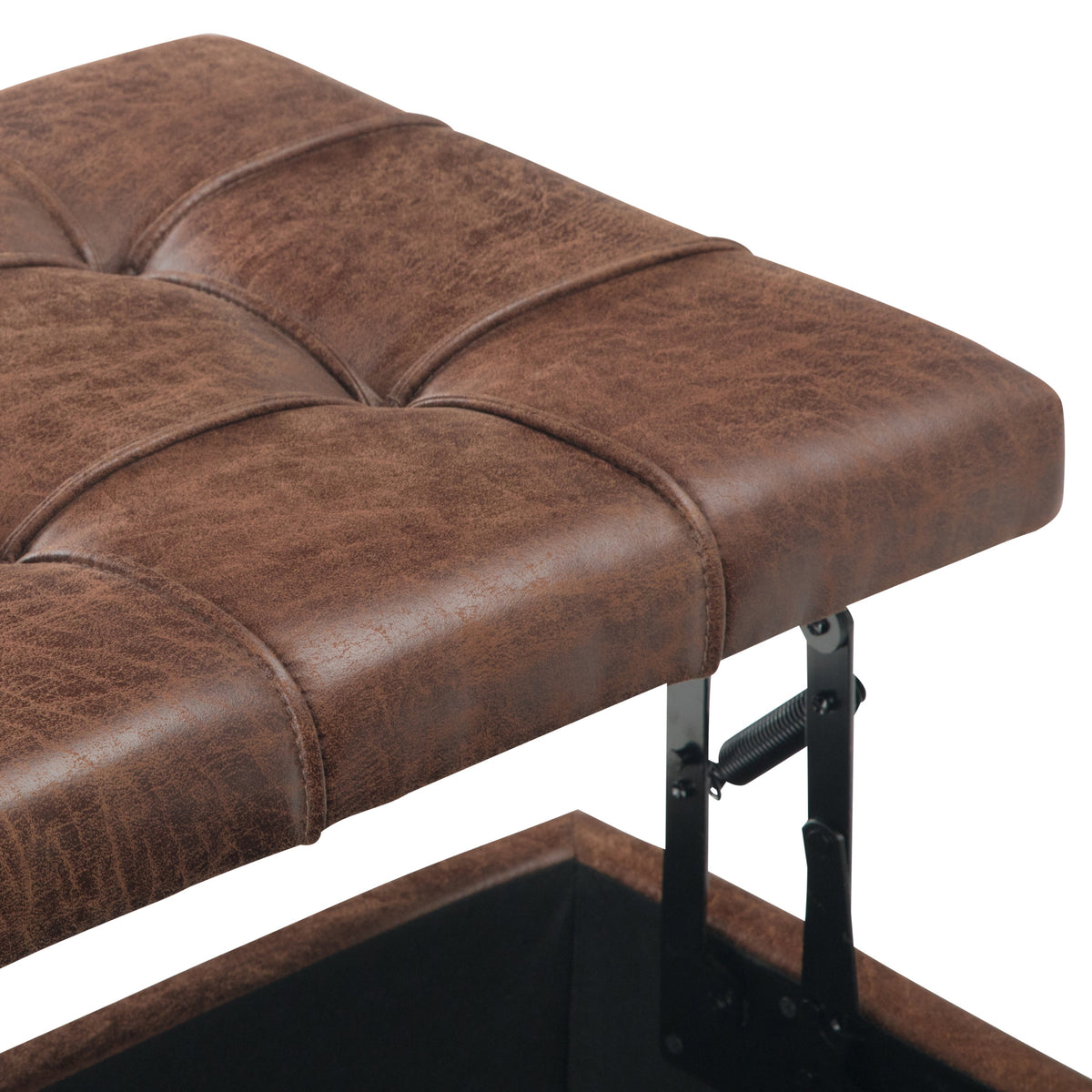 Harrison 36 Inch Wide Coffee Table Storage Ottoman