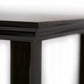 Amherst 48 Inch Wide Solid Wood Console Sofa Table in Hickory