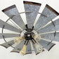 Farmhouse Windmill STATIONARY Ceiling Light | 30" Flush Mount