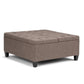 Harrison Coffee Table Storage Ottoman - Fawn