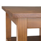 Warm Shaker Solid Wood 14 Inch Wide Side Table in Light Golden