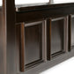 Amherst Solid Wood Entryway Storage Bench in Hickory