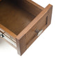 Warm Shaker Solid Wood 14 Inch Wide Side Table in Light Golden