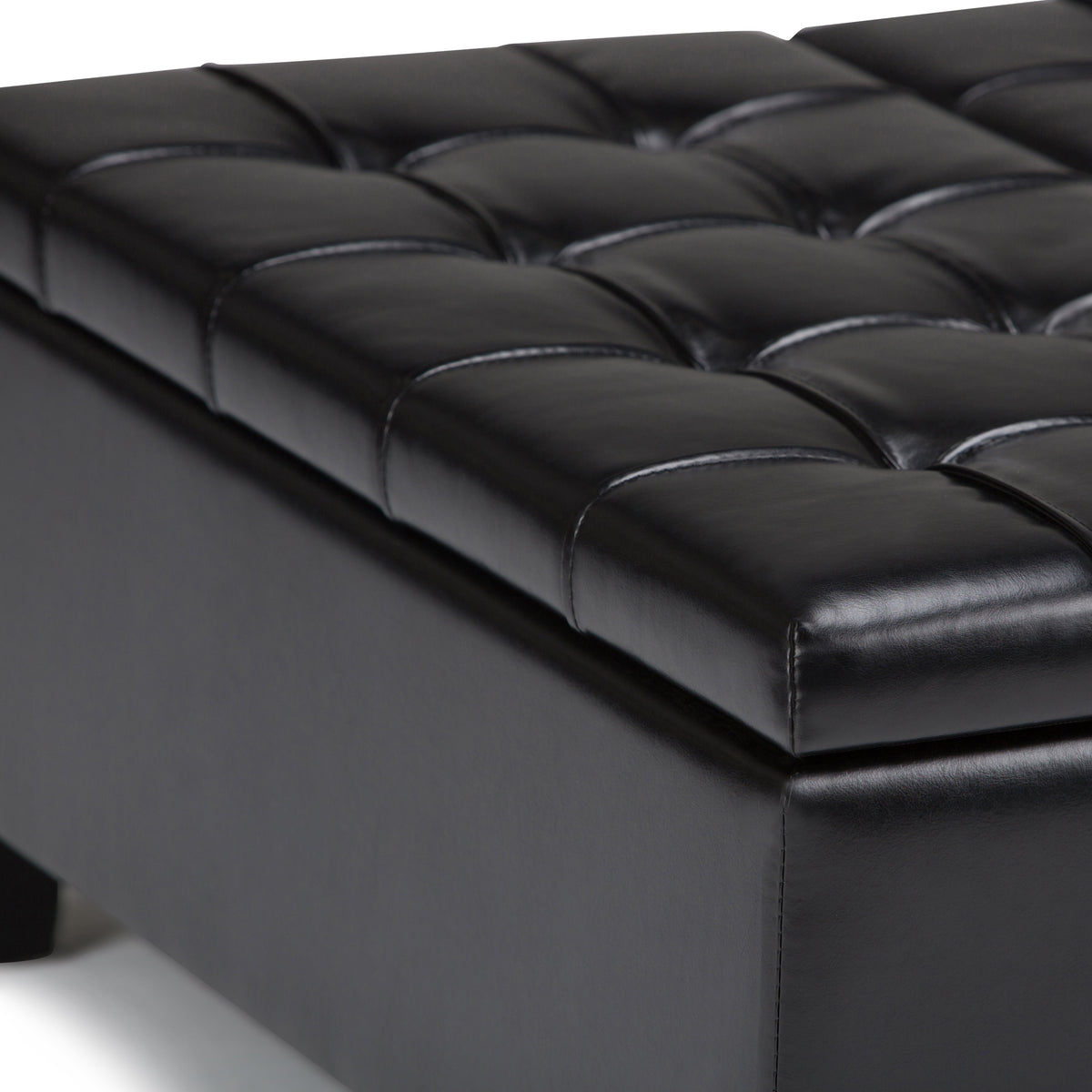 Harrison 36 Inch Wide Coffee Table Storage Ottoman