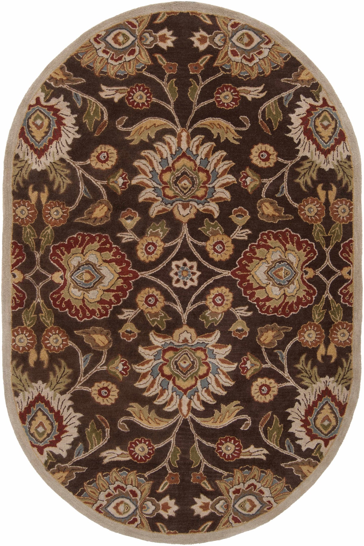 Conesus Hand Tufted Brown 1051 Area Rug