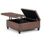 Harrison 36 Inch Wide Coffee Table Storage Ottoman