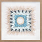 Yenice Natural Wood Geometric Wall Art Set Of Two - Clearance